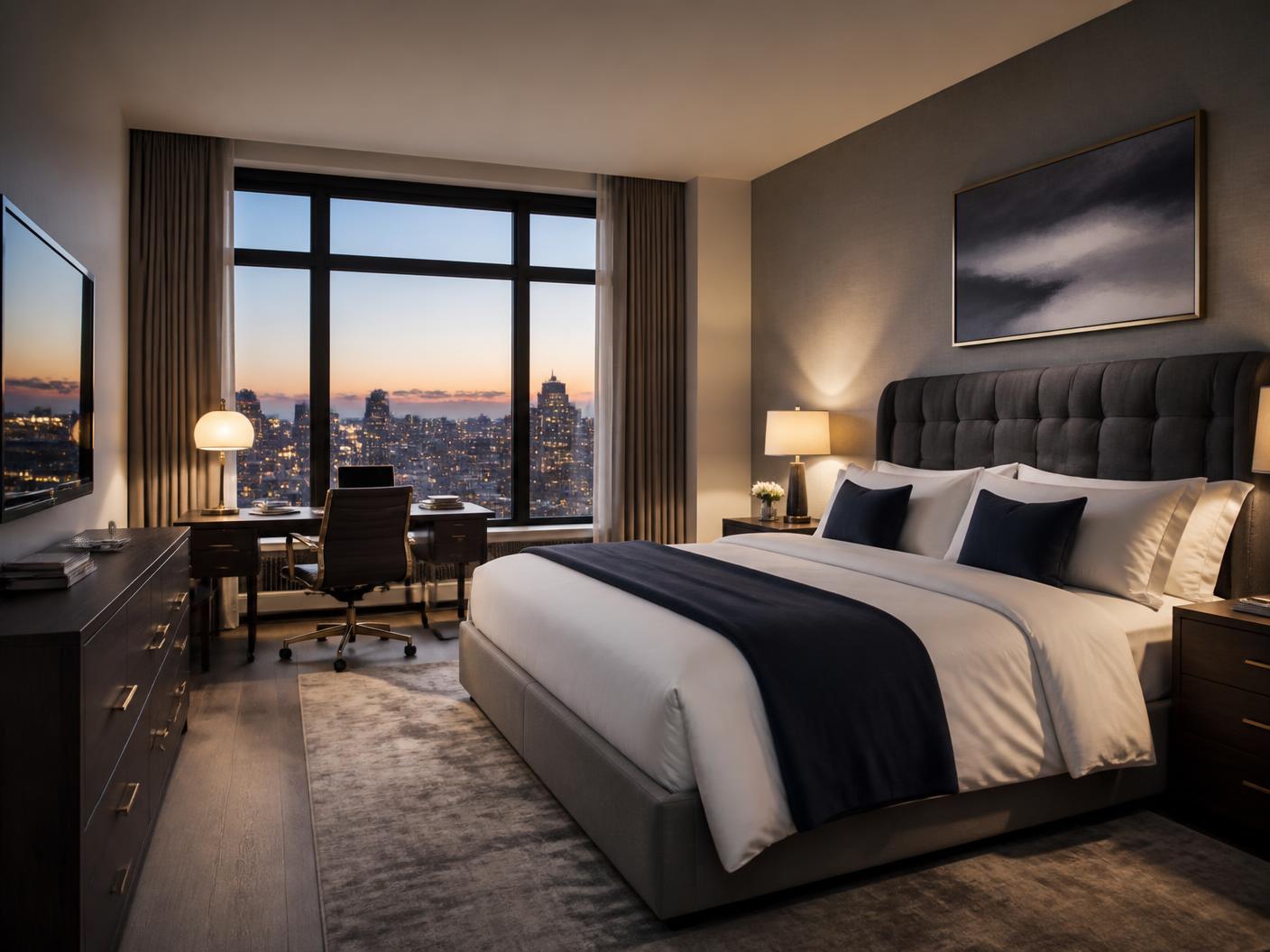 Bedroom & Workspace — Frontline Sacramento Residence I