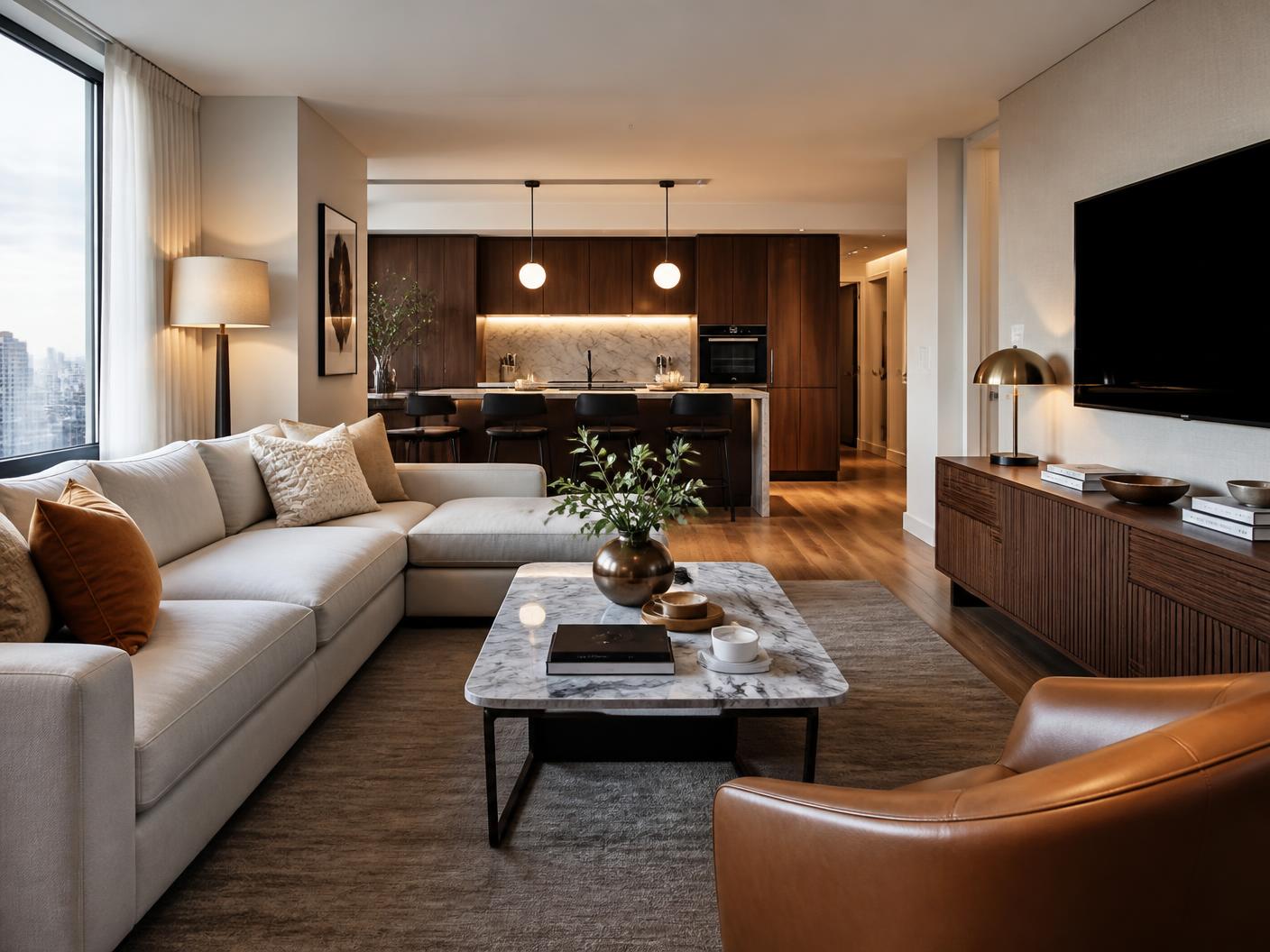 Living Room — Frontline Sacramento Residence I